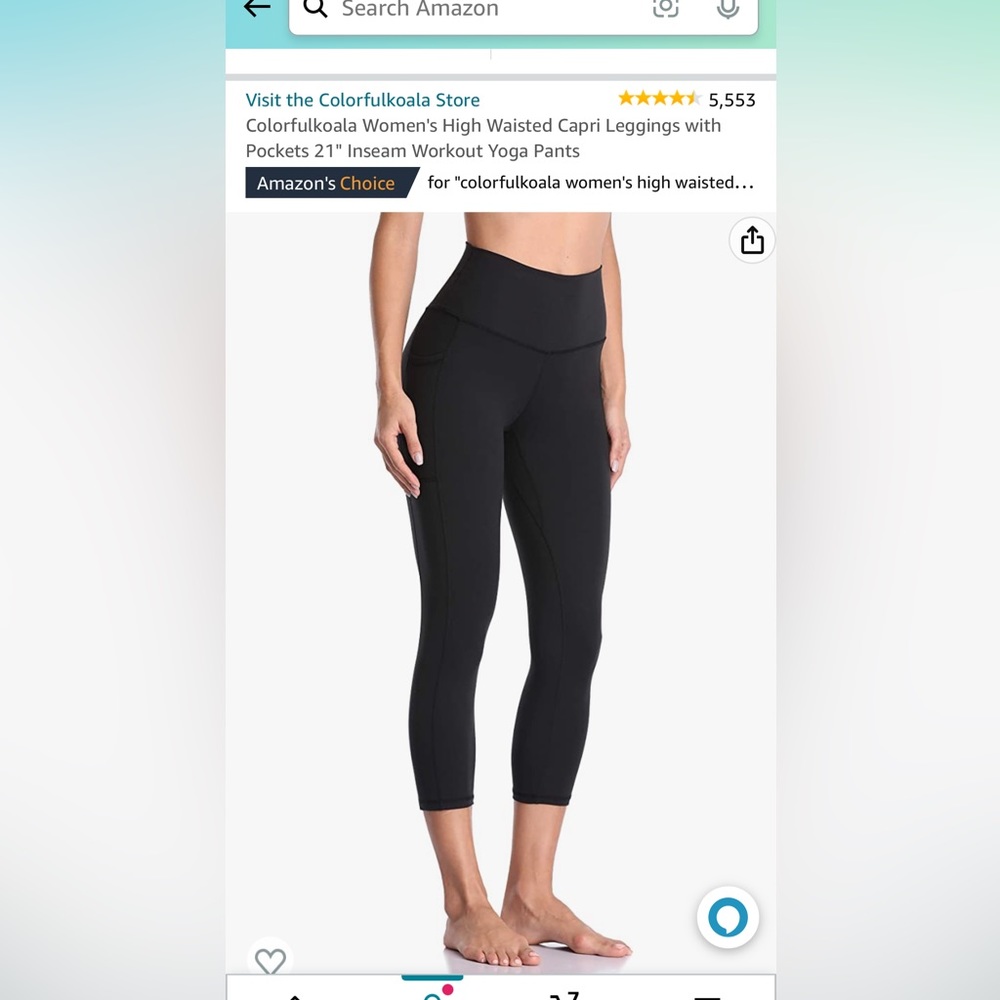 Black leggings!